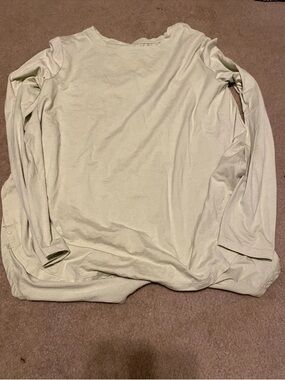 Layers Xl Light Green Long Sleeve Shirt Women